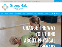 Tablet Screenshot of grouphab.com